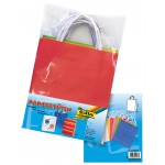 Folia papieren kraft zak, 110-125 g/m², geassorteerde kleuren, pak a 7 stuks