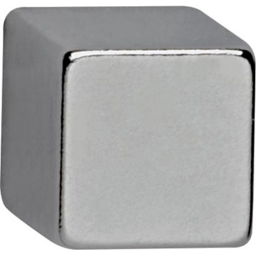 Maul neodymium kubusmagneet, 10x10x10mm, pak a 4