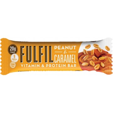 Fulfil Peanut & Caramel, reep van 55gr, pak a 15 stuks