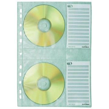 Durable ringbandhoes voor CD/DVD